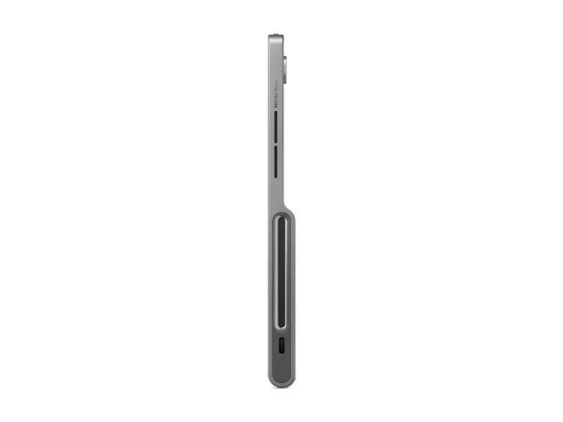 Lenovo Tab Plus ZADX surfplatta, profil som visar tjockleken
