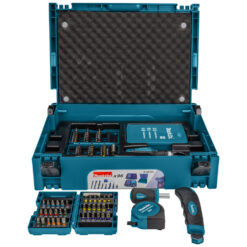 Makita B-49725 bor- och bitsset, framifrån