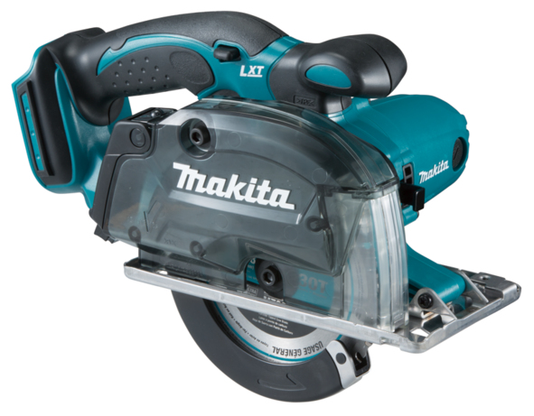 Makita DCS552Z sladdlös metallcirkelsåg 18V LXT med spånuppsamlare, utan batteri