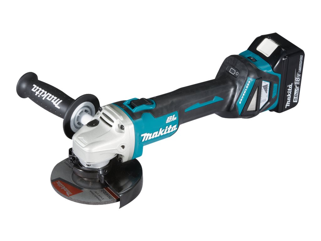 Makita DGA511RTJ batteridriven vinkelslip 125 mm 18 V