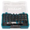 Makita E-12441 Impact Black bitssats med 33 delar, framifrån