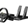 Moza Racing R3 Bundle ratt och pedalset för PC sett framifrån mot vit bakgrund