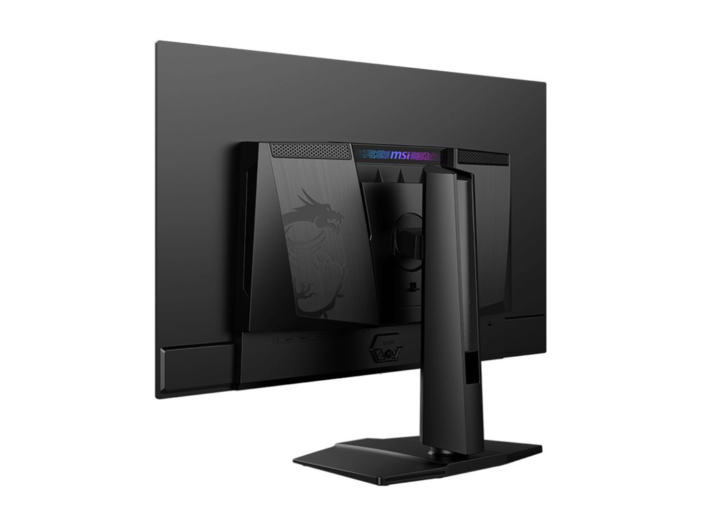 MSI MPG 321URXDE 31,5 tum QD-OLED-bildskärm, snett bakifrån