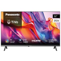 Panasonic 32 tums HD LED-TV med TiVo OS, modell TB-32S40CEZS, sedd framifrån