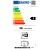 EU-energimärkning för Panasonic TV-32S55AEZC med energiklass E