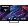 Panasonic 50 tums 4K Vivid QLED+-TV med Fire TV, modell TV-50W83CE6S, sedd framifrån
