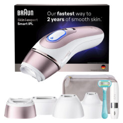Braun Skin i·expert PL7432 IPL-apparat med fyra huvuden, rakhyvel och förvaringsväska