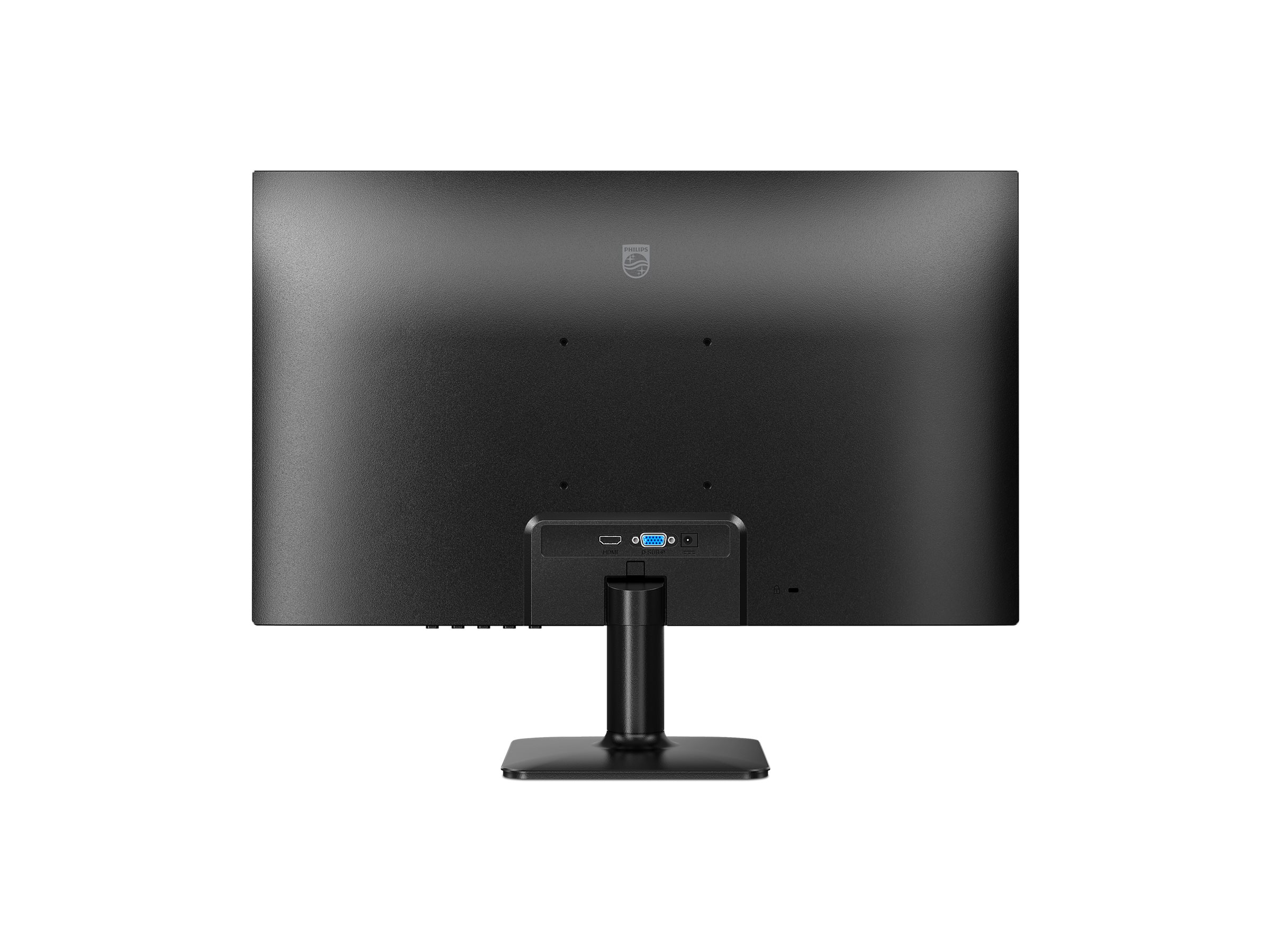 Philips 24E2N1100LB 24 tum Full HD-skärm sedd rakt bakifrån