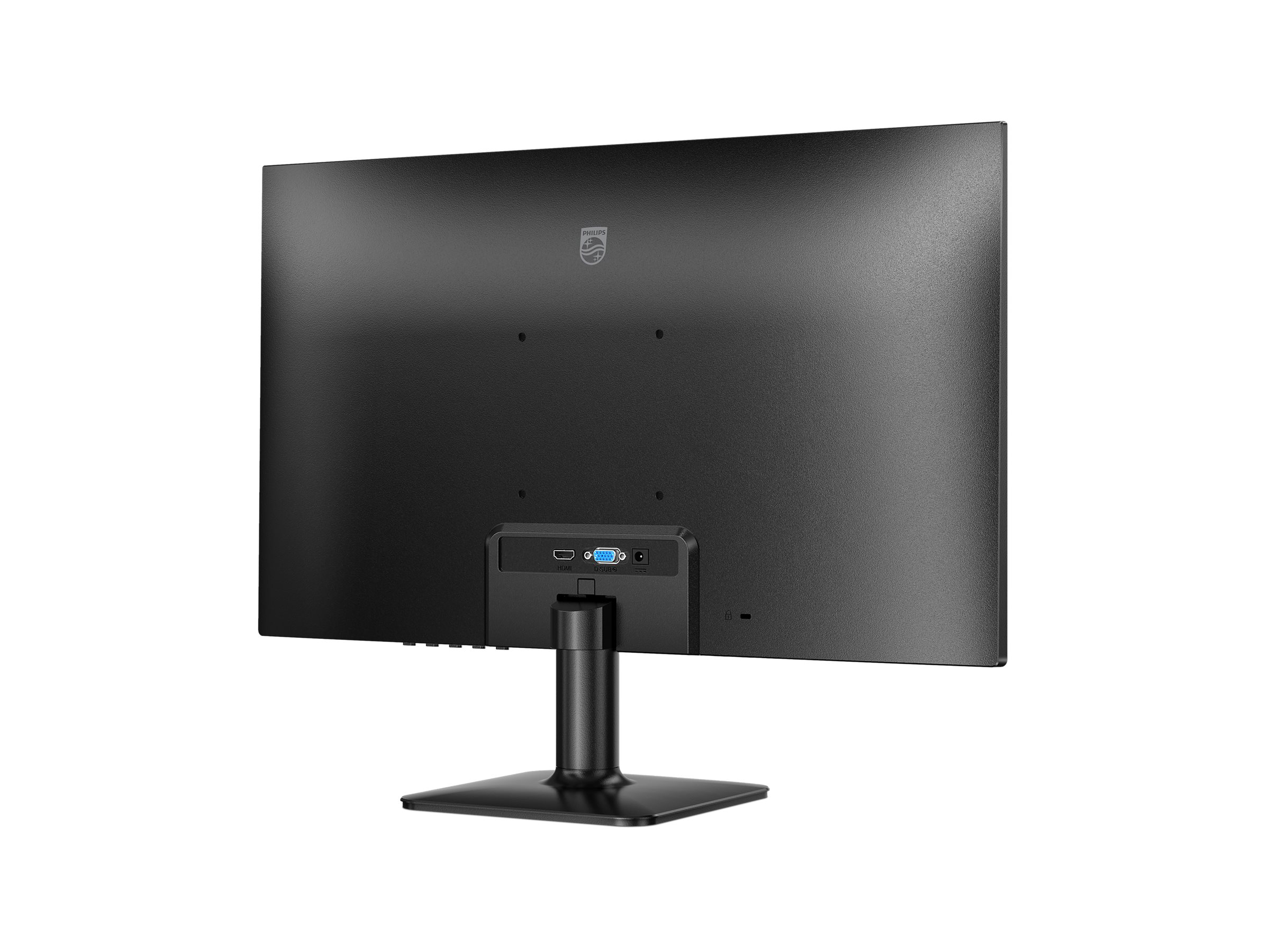 Philips 24E2N1100LB 24 tum Full HD-skärm sedd snett bakifrån
