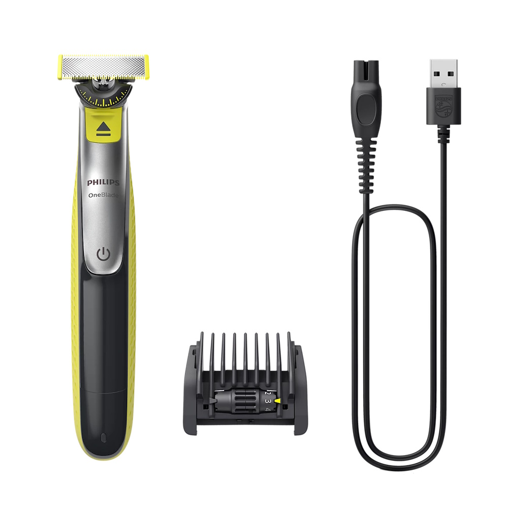 Philips OneBlade 360 rakapparat med 5-i-1 justerbar kam och USB-kabel