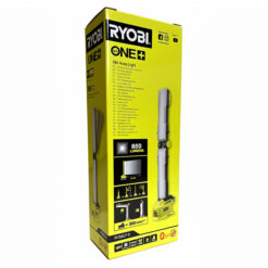 Ryobi ONE+ R18ALF-0 LED-arbetslampa, förpackningens baksida