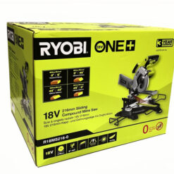 Ryobi ONE+ R18MS216-0 18 V kap- och gersåg, förpackningens framsida