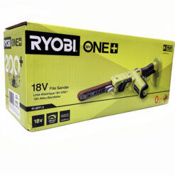 Ryobi ONE+ R18PF-0 18 V bandslip, förpackningens framsida