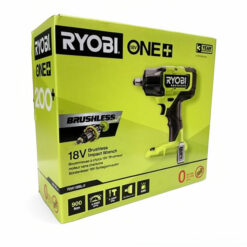 Ryobi ONE+ RIW18BL-0 18 V mutterdragare, förpackningens framsida