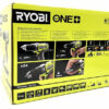 Ryobi ONE+ RPD18BL1-2C20S 18 V slagborrskruvdragare, förpackningens baksida