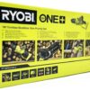 Ryobi ONE+ RY18PSX10A-0 18 V grensåg, förpackningens baksida
