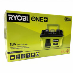 Ryobi RV1811-0 ONE+ våt- och torrdammsugare, förpackningens framsida