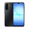 Samsung Galaxy A17 5G i svart, fram- och baksida