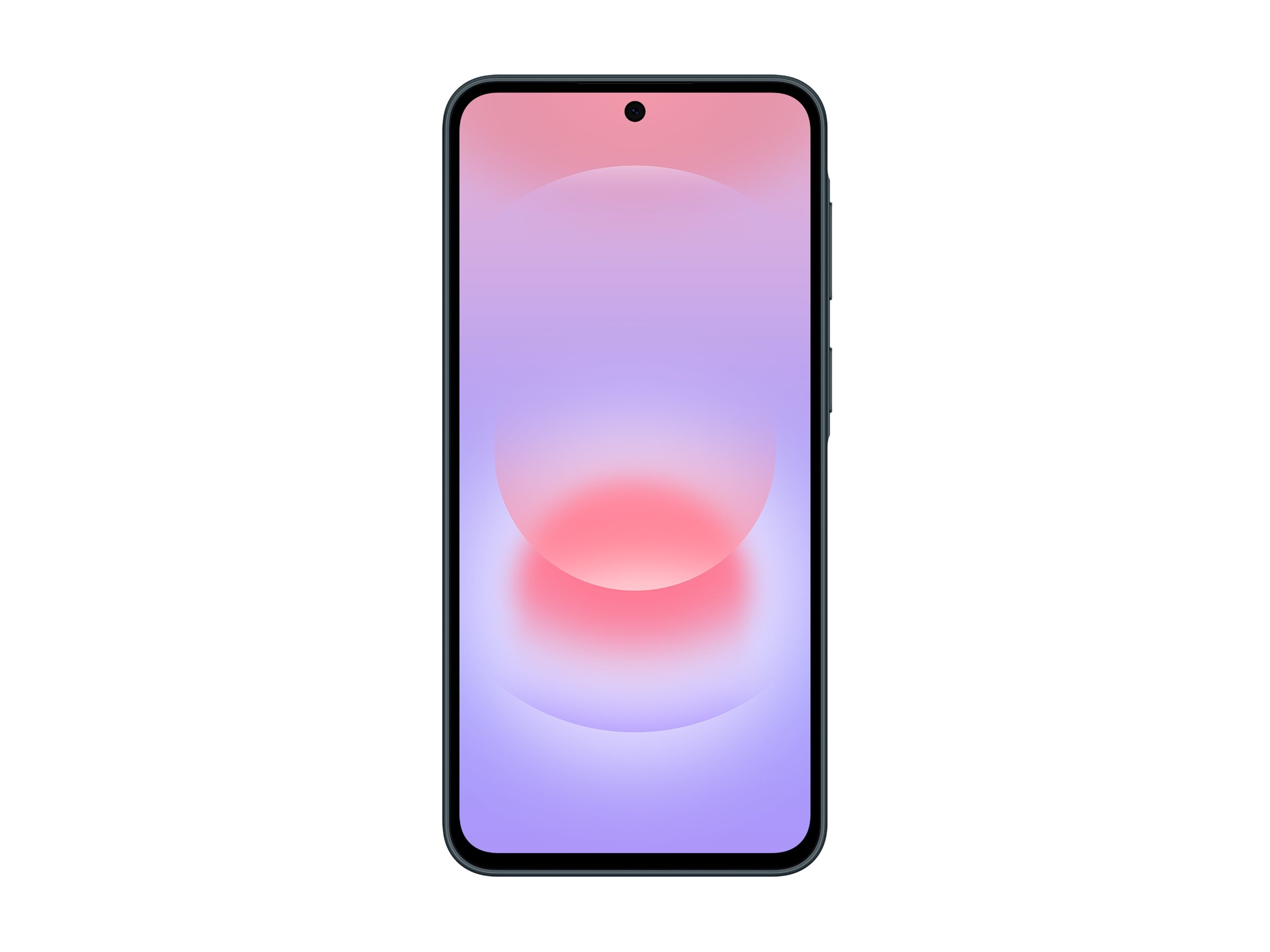 Samsung Galaxy A37 5G 128GB smartphone i grågrönt med skärmen sedd framifrån