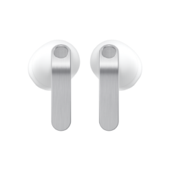 Samsung Galaxy Buds4 vit true wireless-hörlurar
