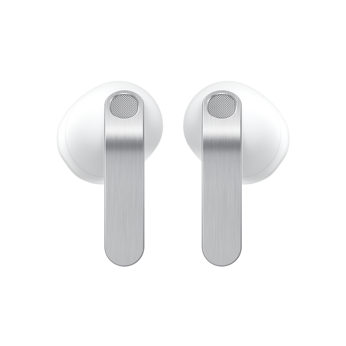 Samsung Galaxy Buds4 vit true wireless-hörlurar