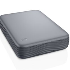 Seagate Expansion Desktop 8 TB extern hårddisk i vinklad vy