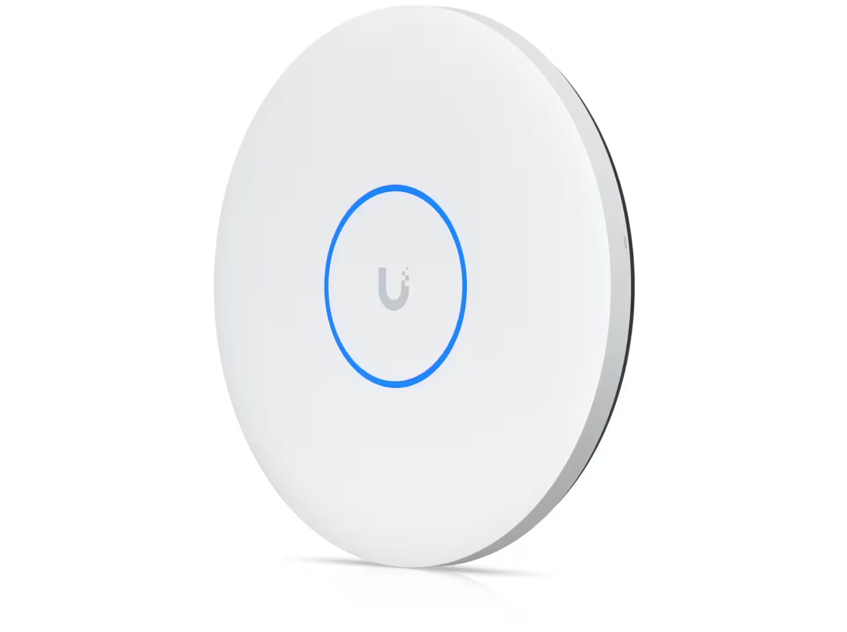 Ubiquiti UniFi U7 Pro XGS Wi-Fi 7-accesspunkt från sidan