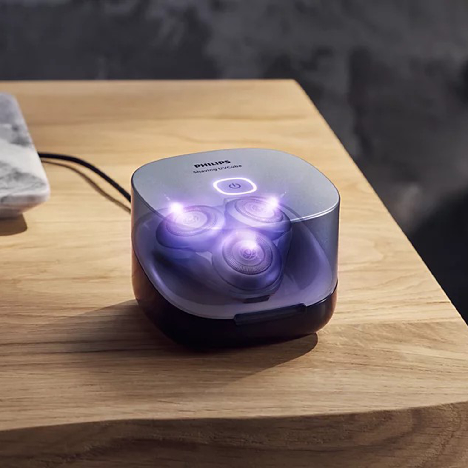 Philips Shaving UV Cube UVC10/00 – UV Cube med lysande UV-C-ljus