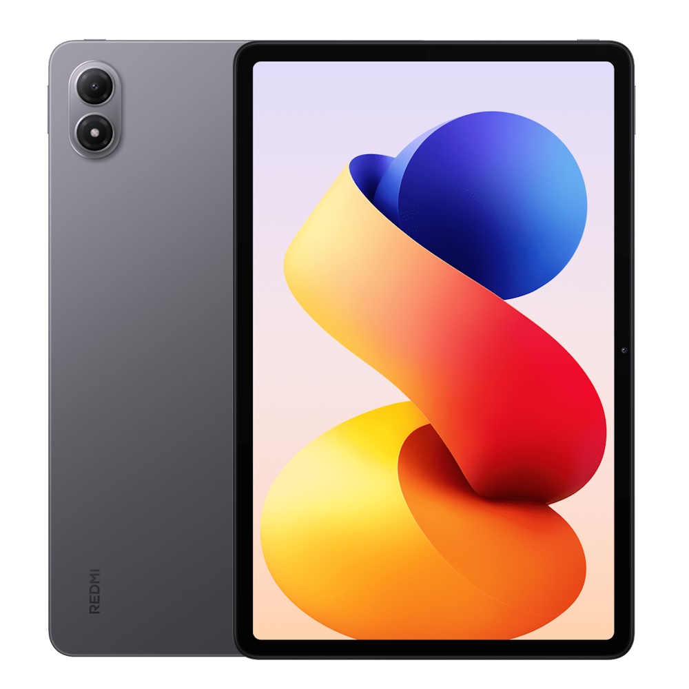 Xiaomi Redmi Pad 2 Pro surfplatta i grafitgrått, framsida med skärm